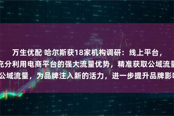 万生优配 哈尔斯获18家机构调研：线上平台，公司以产品为切入点，充分利用电商平台的强大流量优势，精准获取公域流量，为品牌注入新的活力，进一步提升品牌影响力（附调研问答）